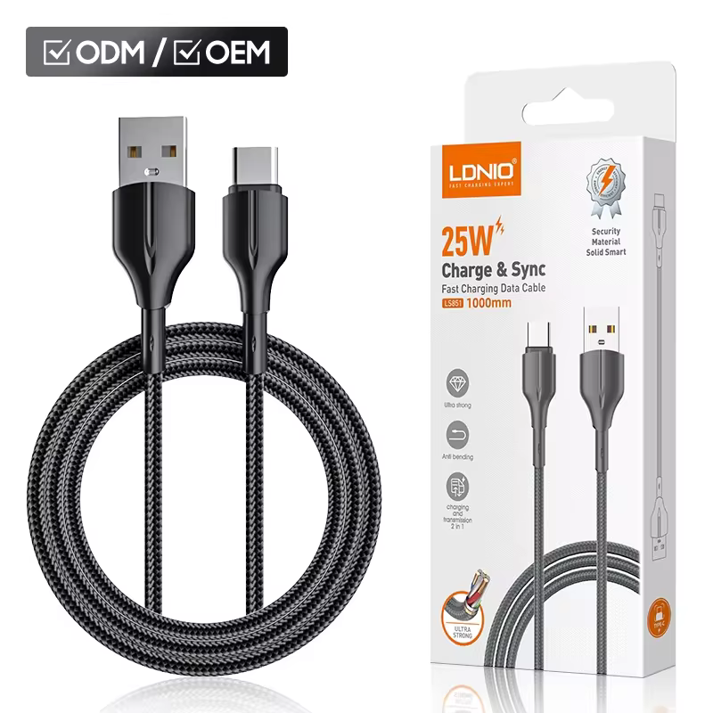 CABLE LS851 LDNIO SIYOTEAM USB TO TYPE C 25W